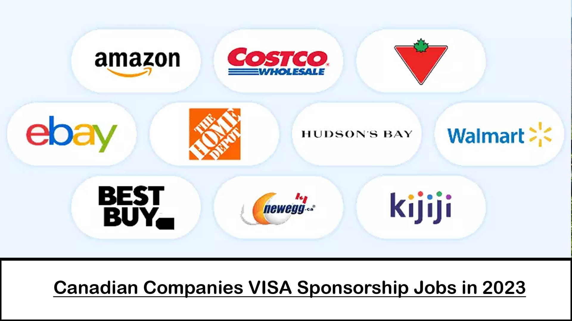 Canadian Companies VISA Sponsorship Jobs in 2023 (Apply Online)