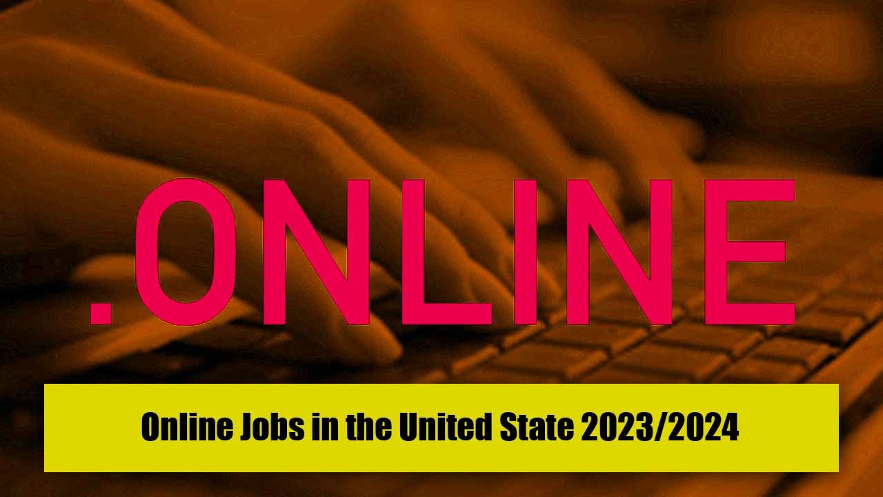 Online Jobs in the United State 2023/2024