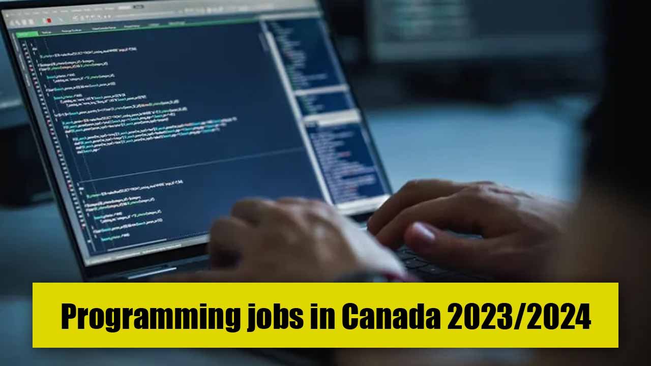 Programming jobs in Canada 2023/2024