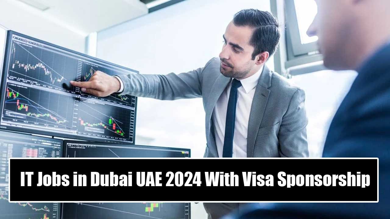IT Jobs in Dubai UAE 2024 With Visa Sponsorship